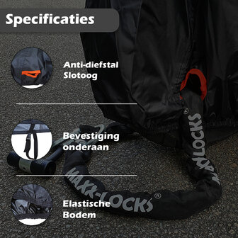 Scooterhoes met windscherm kopen